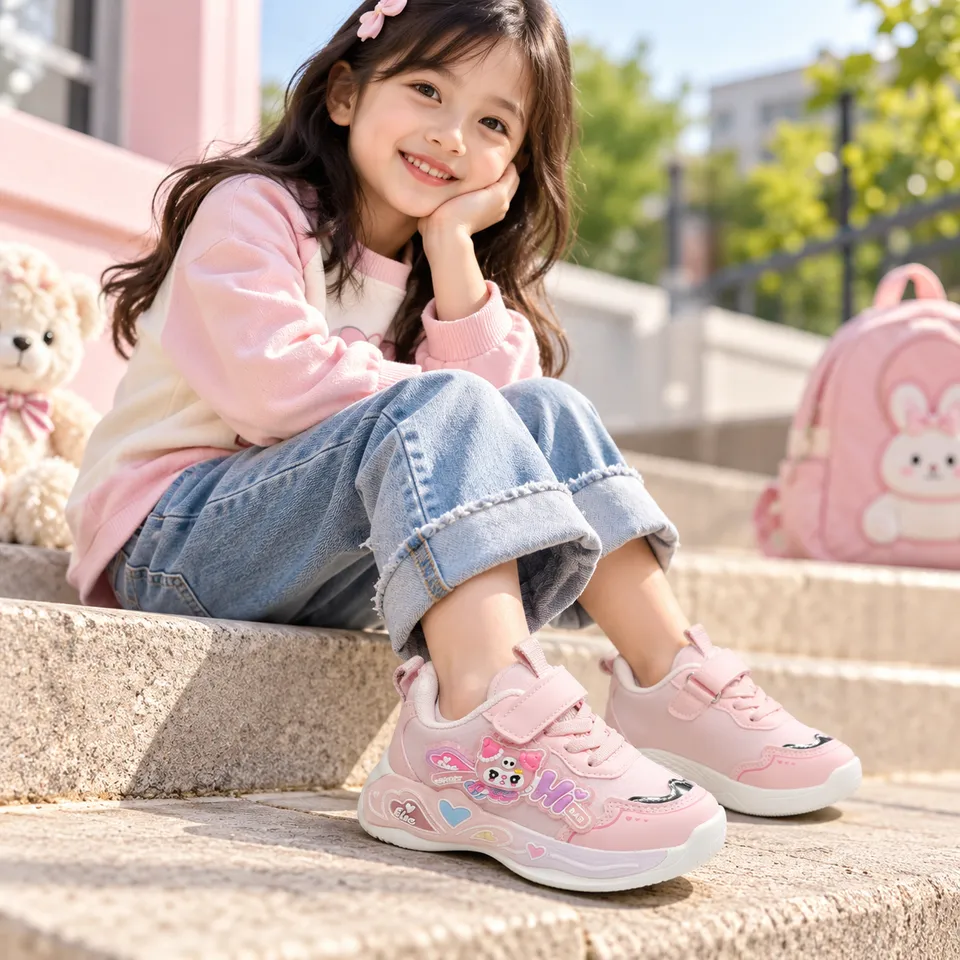 PinkyCharm Kids Sneakers| 1.5 to 11 Years