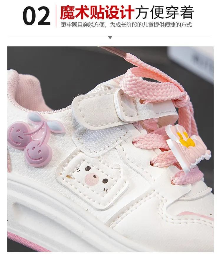 Lilac Hello Sneakers| 3.5 to 11 years