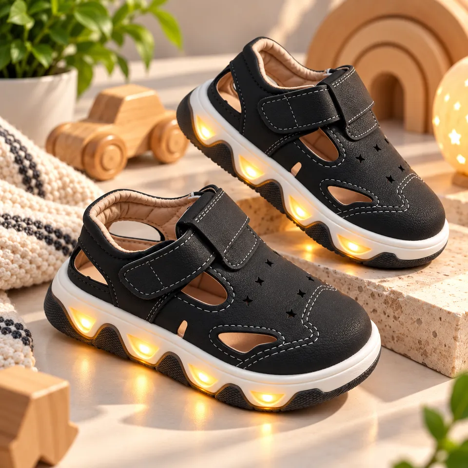 Star Trek Kids Sandals | Closed-Toe Shoes- Lighting| 1.5 to 3.5 Years