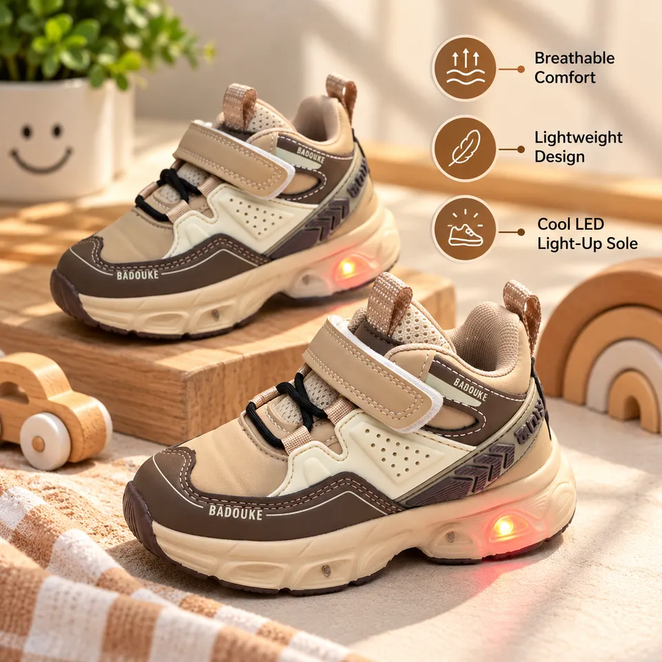 TerraGlow Kids LED Sneakers- Lighting| 1.5 to 4 Years