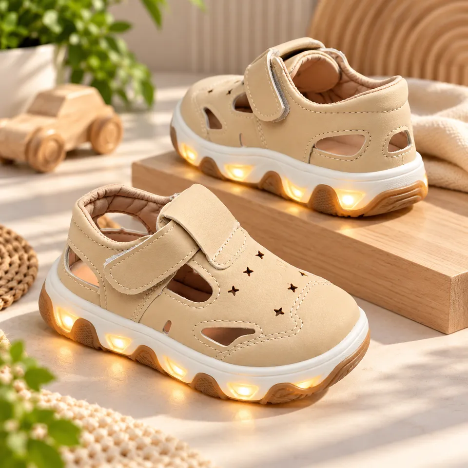 Star Trek Kids Sandals | Closed-Toe Shoes- Lighting| 1.5 to 3.5 Years