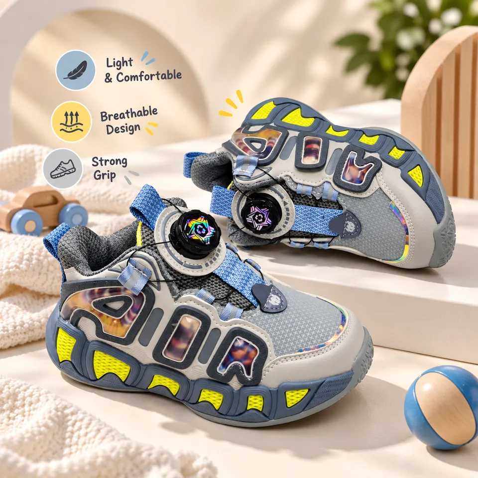 NeonRush Kids Sneakers| 4.5 to 12 Years