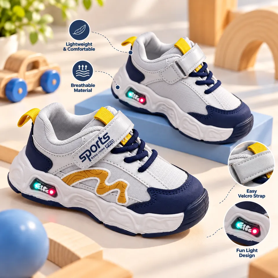 FlashRunner LED Kids Sneakers- Lighting| 1.5 to 3.5 Years