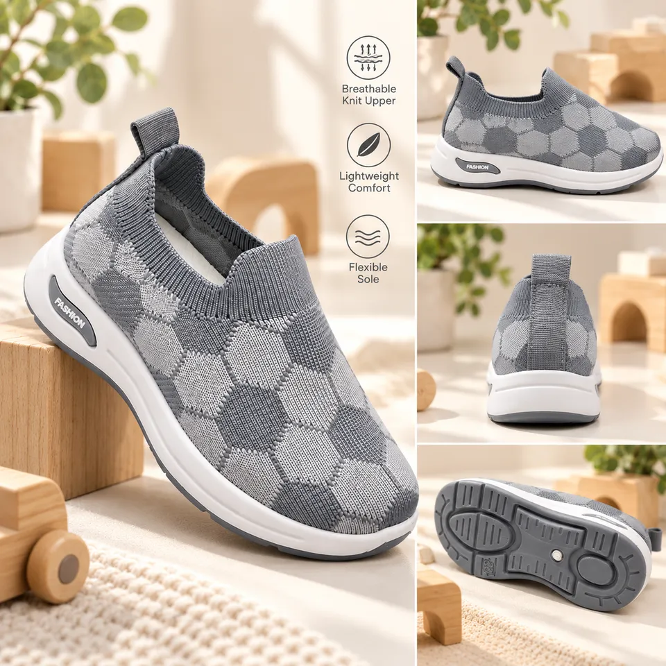 HexaFlex Kids Slip-On Shoes| 1.5 to 6 Years