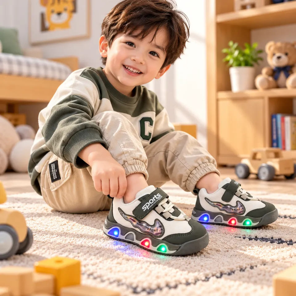 GlowTrail LED Kids Sneakers- Lighting| 1.5 to 5 years
