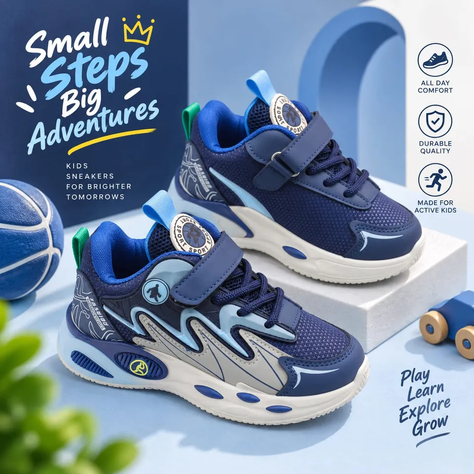 Velocity Max Sport Sneakers| 4 to 10 Years