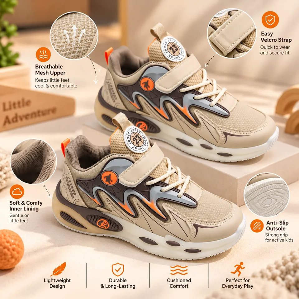 Velocity Max Sport Sneakers| 4 to 10 Years