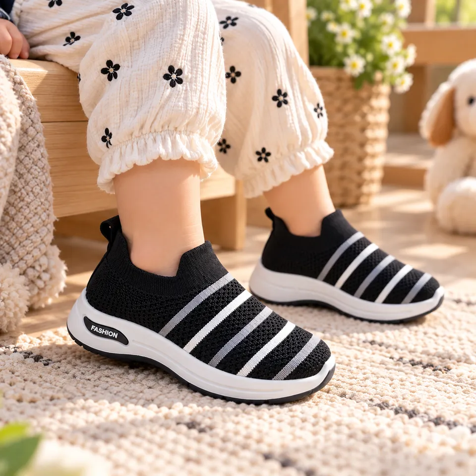 StripeFlex Kids Slip-On Shoes| 1.5 to 6 Years